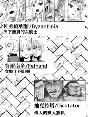 [Circle HO (ヘンタイオジサン、TRW18)] 神聖王国の堕落 オークに敗北改変されたエルフたち [中国語]_003