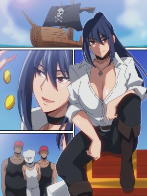 [はらへら] 襲ってきた海賊の女船長と船上Ｈしました･･･_23
