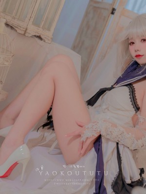 咬一口兔娘ovo 梳妆的大小姐-可畏_21