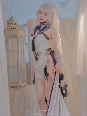 咬一口兔娘ovo 梳妆的大小姐-可畏_23