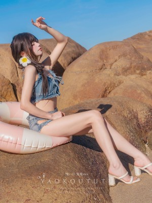 咬一口兔娘ovo 海の夏日_43