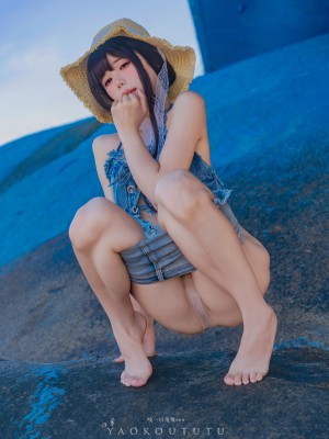 咬一口兔娘ovo 海の夏日_72