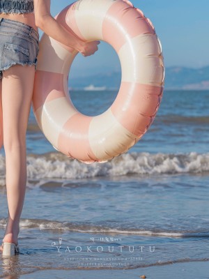 咬一口兔娘ovo 海の夏日_08