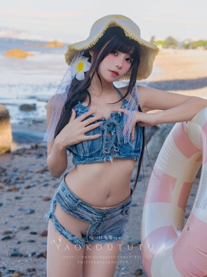 咬一口兔娘ovo 海の夏日_12