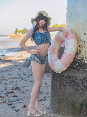 咬一口兔娘ovo 海の夏日_11