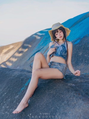 咬一口兔娘ovo 海の夏日_61