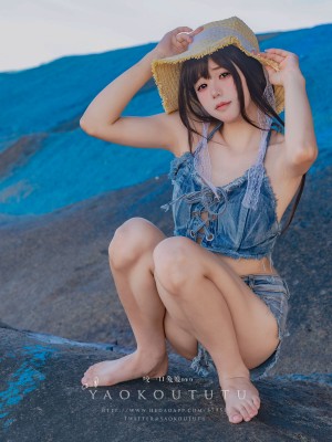 咬一口兔娘ovo 海の夏日_60