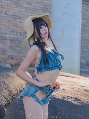 咬一口兔娘ovo 海の夏日_25