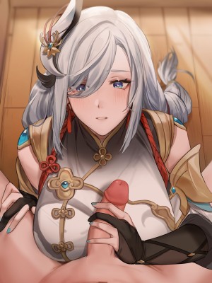 [Muunai] 申鹤 (原神) [颠佬旅者汉化组]_17