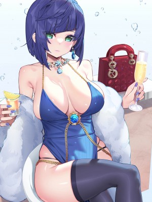 [水之色 (WaterRing)] 原神 - 璃月紀行 (原神)_38