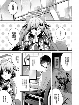 [碧猫 (みどり)] 忍恋慕 (ブルーアーカイブ) [中国翻訳] [DL版]_03