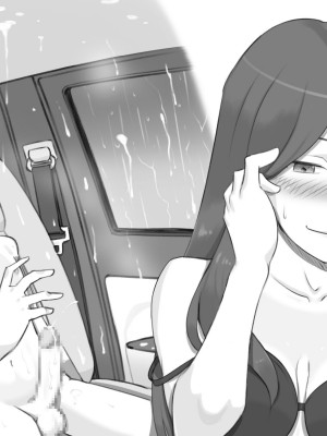 [pink-noise (みずいろ めがね)] なりゆきでムスコとカーセックスした母親の話_57