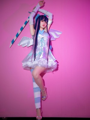 G44不会受伤 吊帶襪天使 Stocking_15