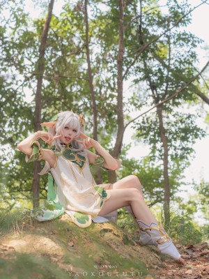 咬一口兔娘ovo 纳西妲_18