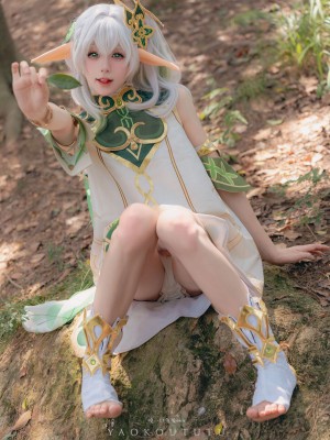 咬一口兔娘ovo 纳西妲_17