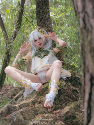 咬一口兔娘ovo 纳西妲_33