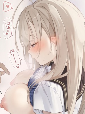 [おこめつぶ] 勉強中の彼女の乳首いじってその気にさせる_037