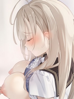 [おこめつぶ] 勉強中の彼女の乳首いじってその気にさせる_148