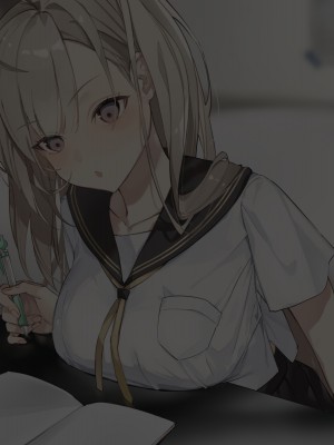 [おこめつぶ] 勉強中の彼女の乳首いじってその気にさせる_123