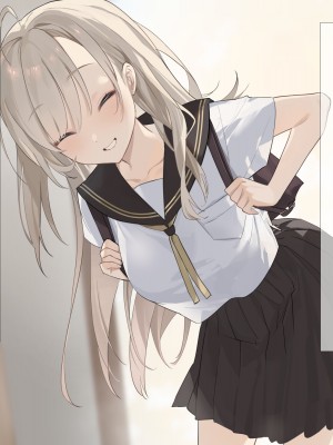 [おこめつぶ] 勉強中の彼女の乳首いじってその気にさせる_004