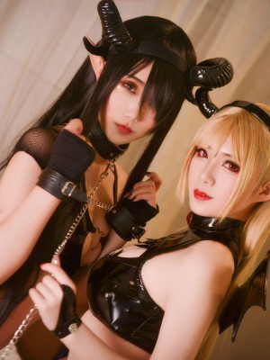 [晓美嫣 (嫣嫣子) (巴媽媽小魔嫣)] NO.007 魅魔双人合集_04