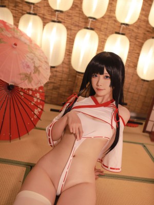 Asagiriai（愛ちゃん）- ビッチ巫女_14