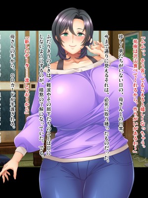 (同人CG集) [ピンポイント (おぶい)] 母のオマンコにモザイクを掛ける僕～お母さんは借金奴隷～前編_cg210