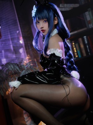 [大大卷卷小卷]原神雷电将军 兔女郎_17