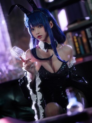 [大大卷卷小卷]原神雷电将军 兔女郎_08