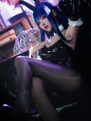 [大大卷卷小卷]原神雷电将军 兔女郎_10