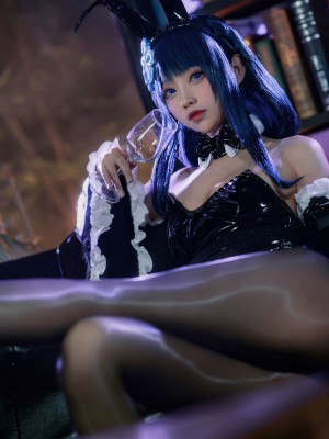 [大大卷卷小卷]原神雷电将军 兔女郎_07