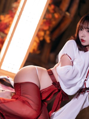 yuuhui玉汇 - 巫女_010