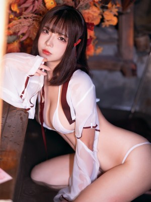 yuuhui玉汇 - 巫女_118