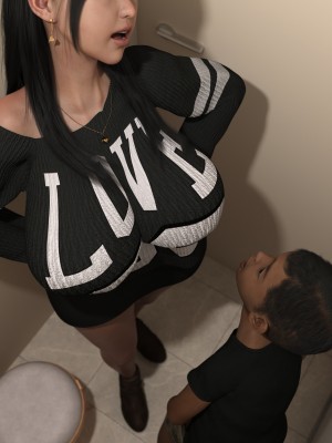 [変態ままん] 巨乳ショップ店員のお姉さんが エロ過ぎて俺は服が買えない_369__353_16