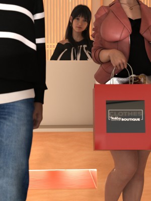 [変態ままん] 巨乳ショップ店員のお姉さんが エロ過ぎて俺は服が買えない_598__353_245