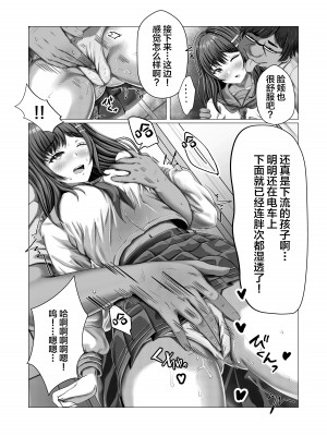 [みっつまん (norino)] 痴漢おじさん調教日記 [中国翻訳]_11