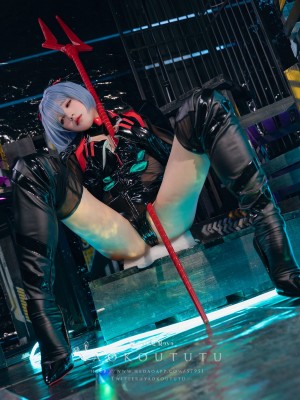 咬一口兔娘ovo - Black Lingbo 黑凌波_LCN04428