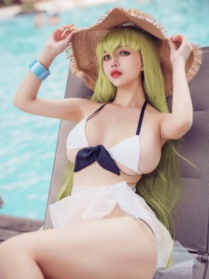 沖田凜花Rinka - C.C. swimsuit_08