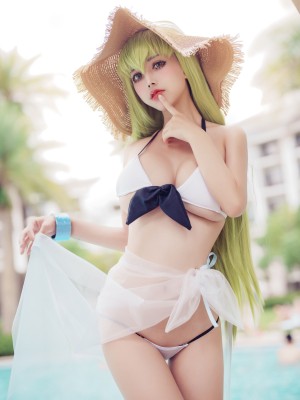 沖田凜花Rinka - C.C. swimsuit_04