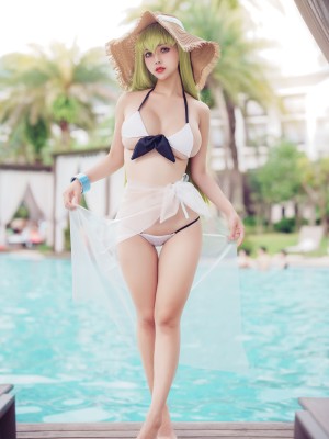 沖田凜花Rinka - C.C. swimsuit_03