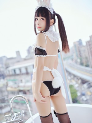 Momo-Original bikini bunny maid_10
