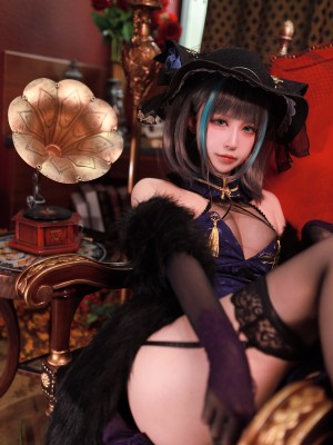 黑白御猫 柴郡旗袍_06