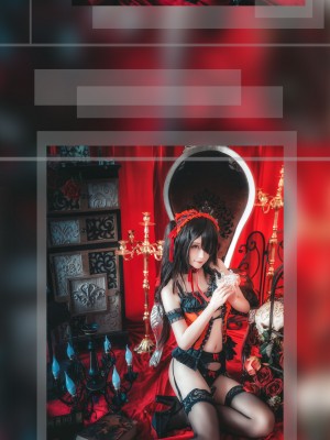 yui金鱼 - 时崎狂三 黑裙+旗袍+内衣_21