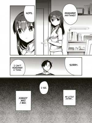 [squeezecandyheaven (いちはや)] 妹は記憶喪失｜My Little Sister Has Amnesia [English] [無修正]_05