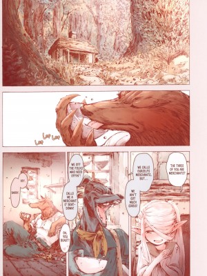 [きゃらだいん] 小さなエルフと野蛮な獣人｜The Little Elf and the Savage Beastmen [無修正]_12