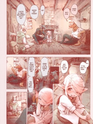 [きゃらだいん] 小さなエルフと野蛮な獣人｜The Little Elf and the Savage Beastmen [無修正]_13