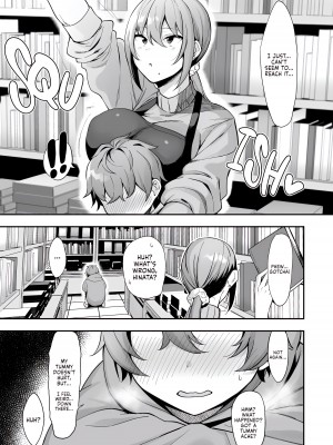 [生き恥ハミングバード (天野どん)] 古本屋のお姉さんと｜The Lady at the Used Bookstore [English] [無修正]_06