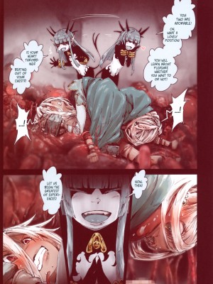 [きゃらだいん] 堕落の魔女 少年勇者とつるぺたエルフは如何にして魔女に敗れたか [English] [無修正]_24