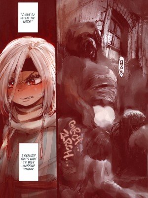 [きゃらだいん] 堕落の魔女 少年勇者とつるぺたエルフは如何にして魔女に敗れたか [English] [無修正]_14