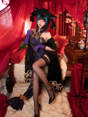 [Momoko葵葵]碧蓝航线柴郡 音乐绚烂CaitSith_04